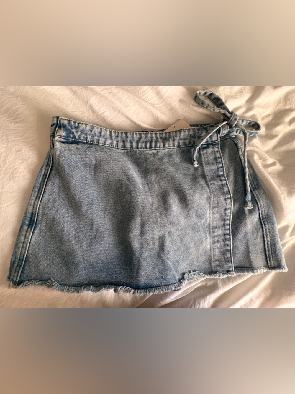 NWT So Me Denim Skort with pockets